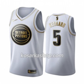 Dres Detroit Pistons Luke Kennard 5 Nike 2019-20 Bijela Golden Edition Swingman